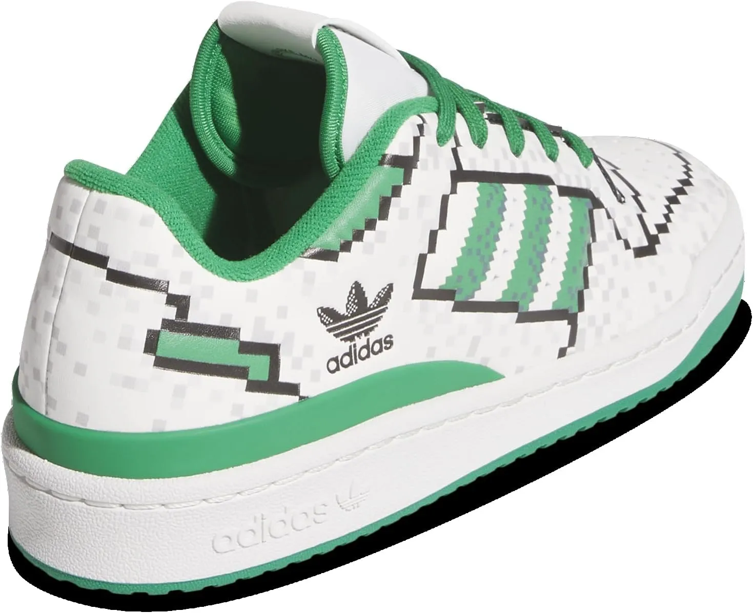 Adidas Originals Forum Low CL - Boys' Grade School (JI3399, Green/White/Black)