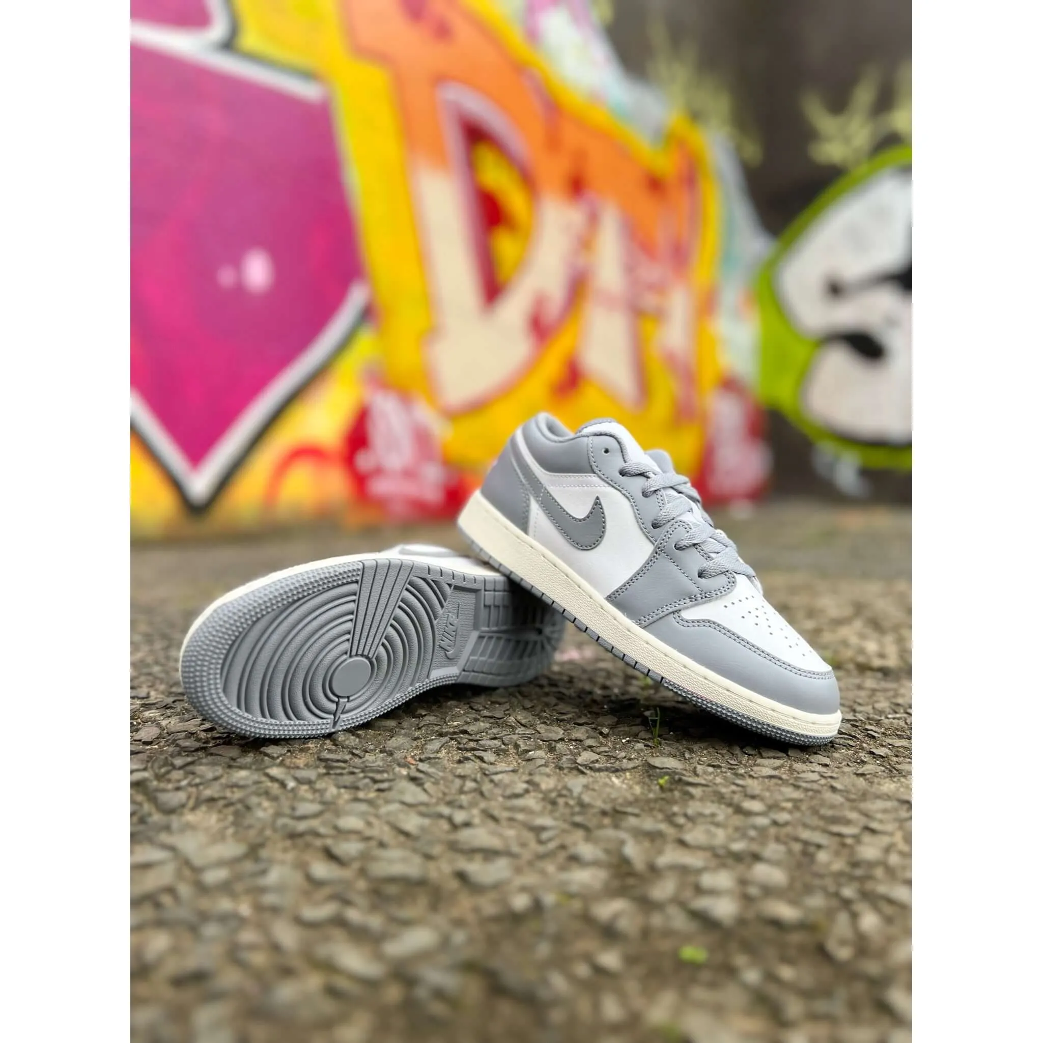 Air Jordan 1 Low Vintage Grey (GS)