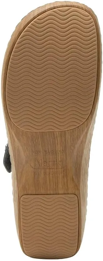 Alegria Women's Opheliah Comfort Shoes V-Cut Leather Mary Jane