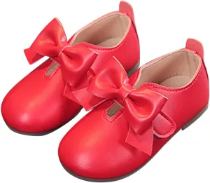 Baby Riding Boots for Girls Fashion Autumn Girls Casual Shoes Flat Light Hook Loop Solid Color Bow Simple Boots Girls 10