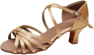 Ballroom Prom Dance Latin Shoes Women's Sandals Dance Shoes Women's high Heels Zipper Sandals