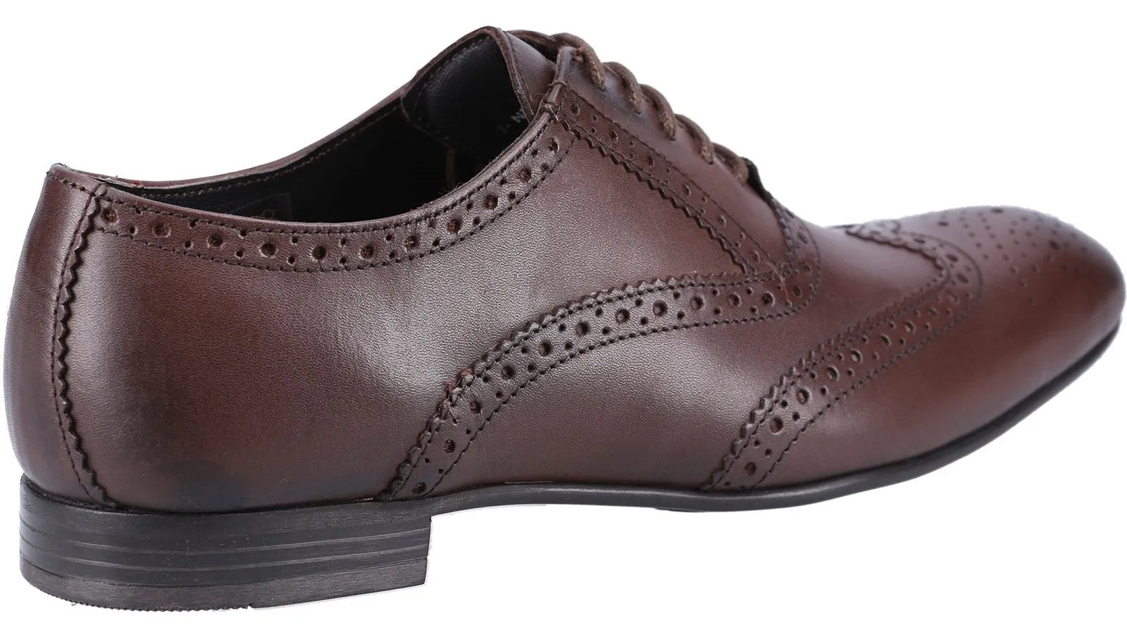 Base London Mirabelle Mens Leather Lace Up Brogue Shoe