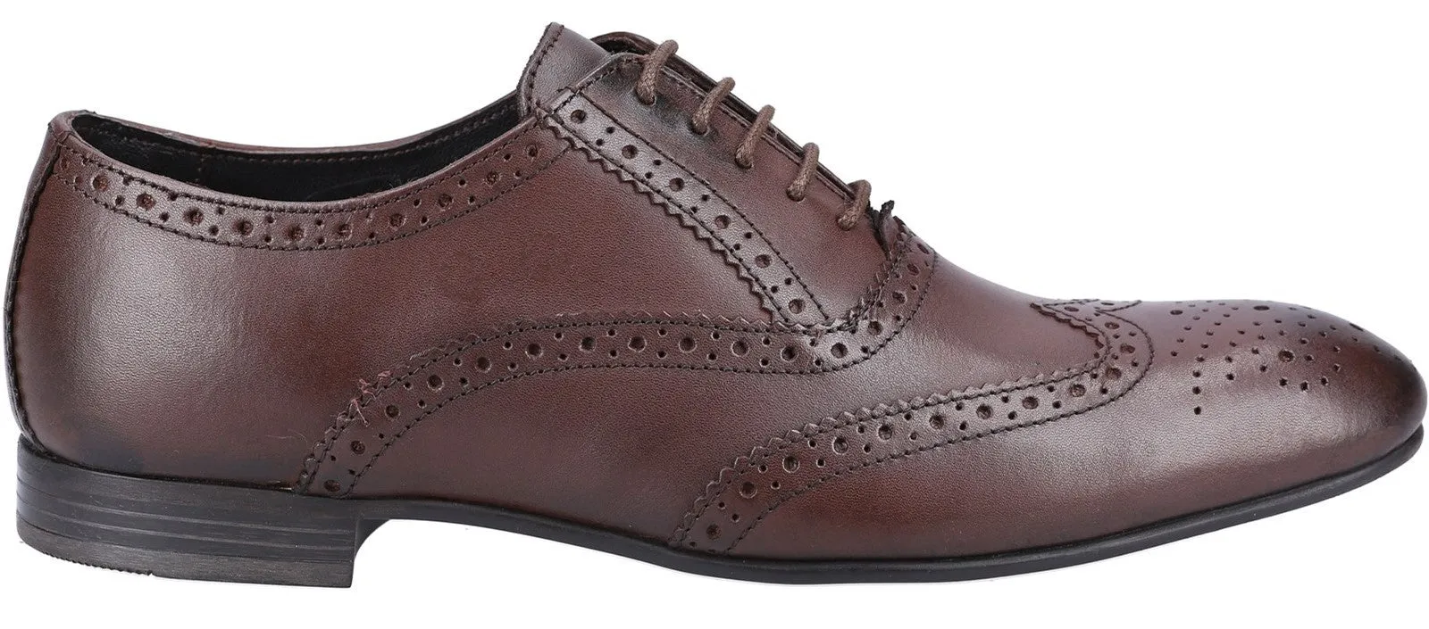 Base London Mirabelle Mens Leather Lace Up Brogue Shoe