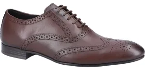 Base London Mirabelle Mens Leather Lace Up Brogue Shoe