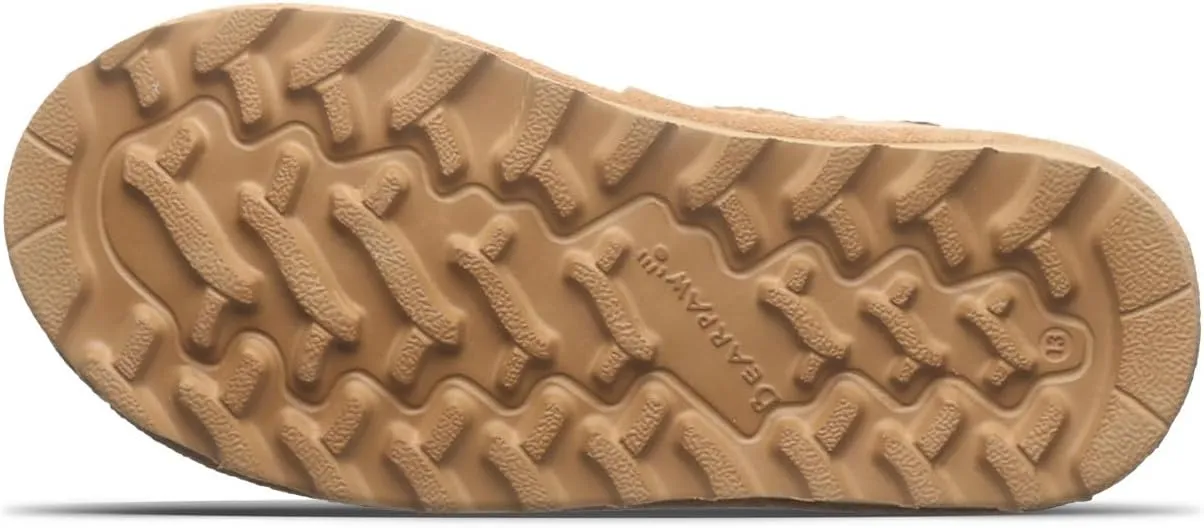 BEARPAW Super Shorty Deco Youth Multiple Colors | Women's Ankle Boot | Women's Slip On Boot | Comfortable Winter Boot