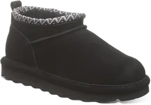 BEARPAW Super Shorty Deco Youth Multiple Colors | Women's Ankle Boot | Women's Slip On Boot | Comfortable Winter Boot