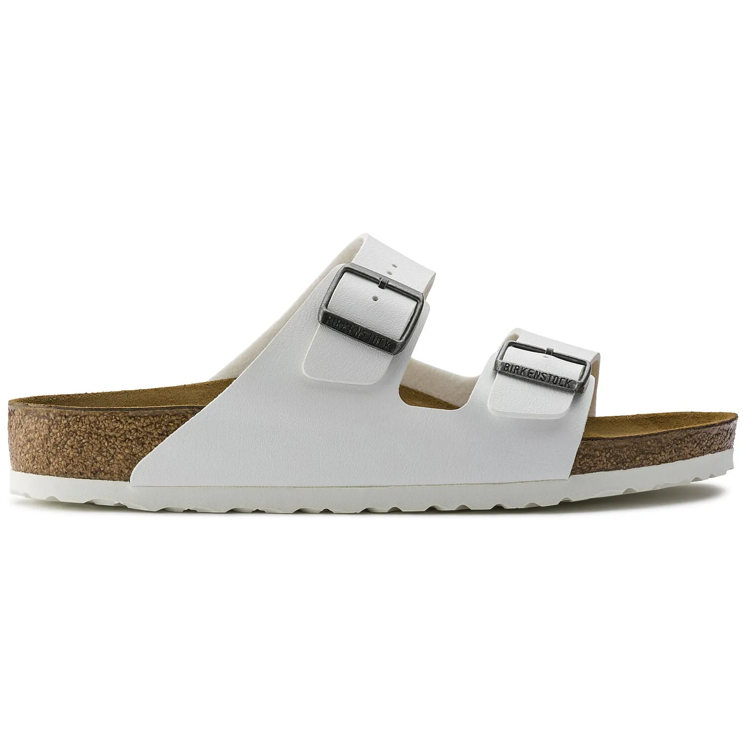 Birkenstock Arizona Birko-Flor White Women's
