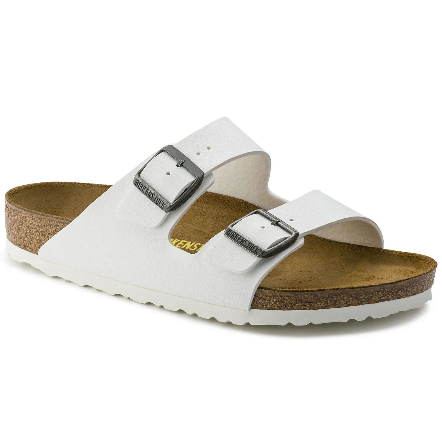 Birkenstock Arizona Birko-Flor White Women's