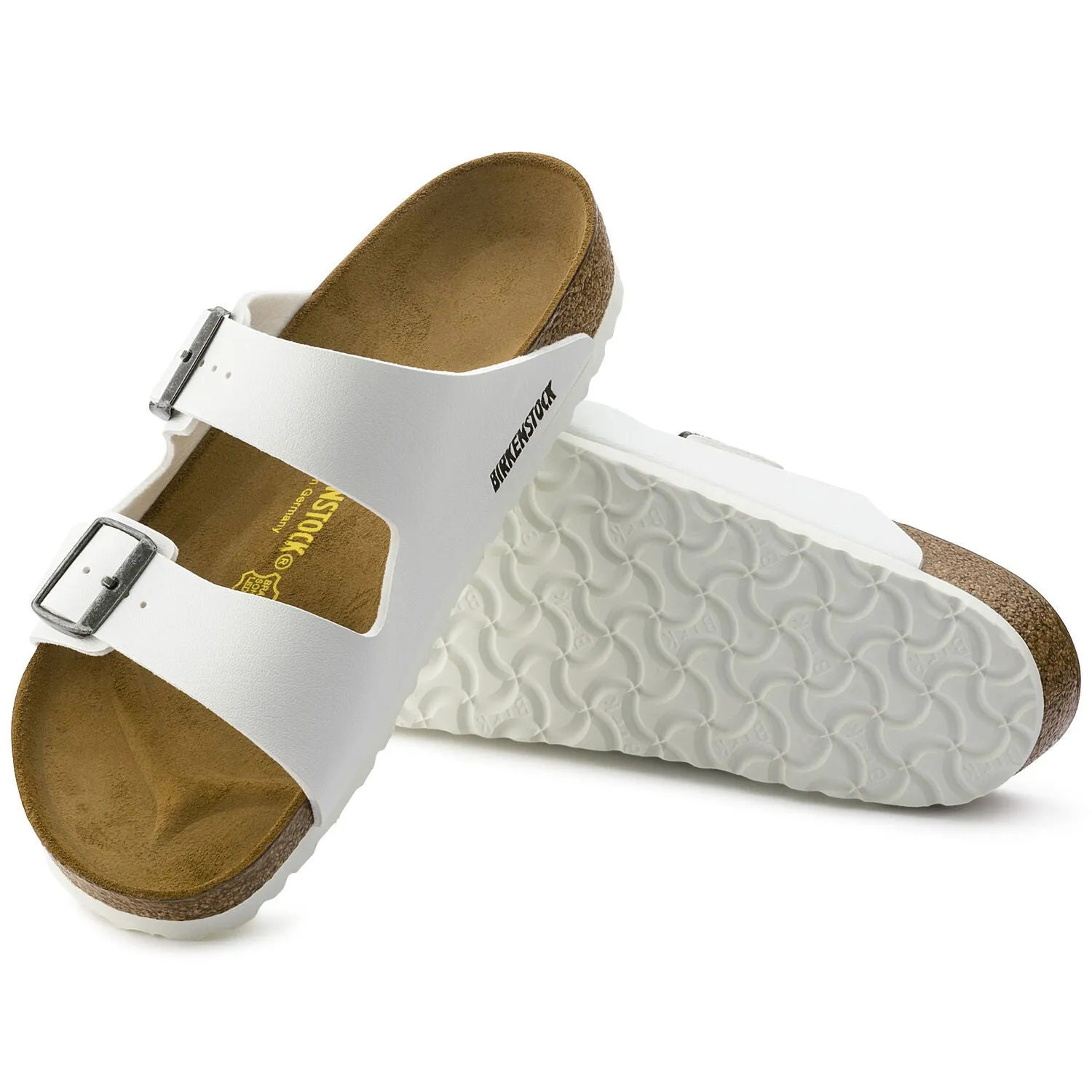 Birkenstock Arizona Birko-Flor White Women's