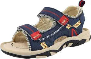 Boys Sport Sandals Open Toe Outdoor Hiking Athletic Walking Shoes for Summer 2025 Kids Fashion Trendy Beach Shoes