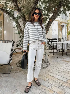 C'est La Vie Stripe Cardigan