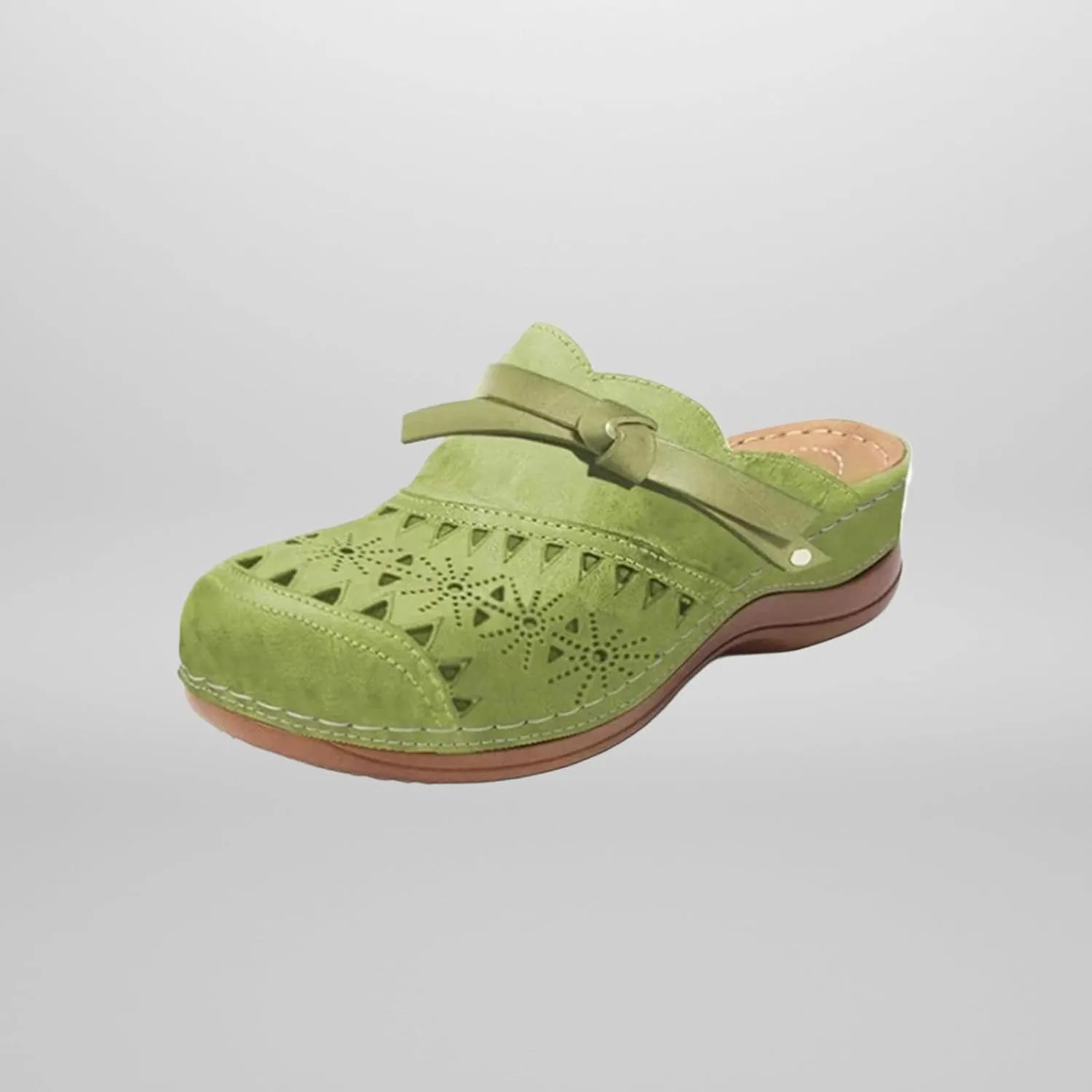 Clogs for Women Mules Wide Width Wedge Sandals Hollow Out Closed Toe Slip On Slippers Arch Support Outdoor Beach Slippers Quick-Dry Water Shoes Casual Sandals,Comfortable Slipper
