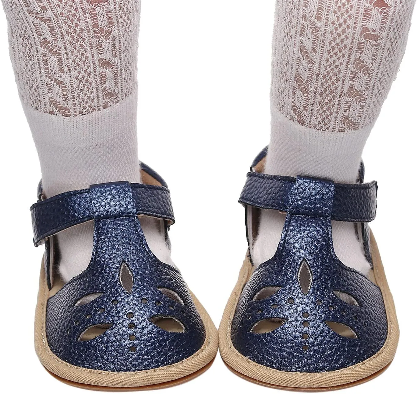 Closed Toe Single Walking Shoes for Toddler Kids Boy Girl 2025 Trendy Hollow Out First Flat Sandals Shoes