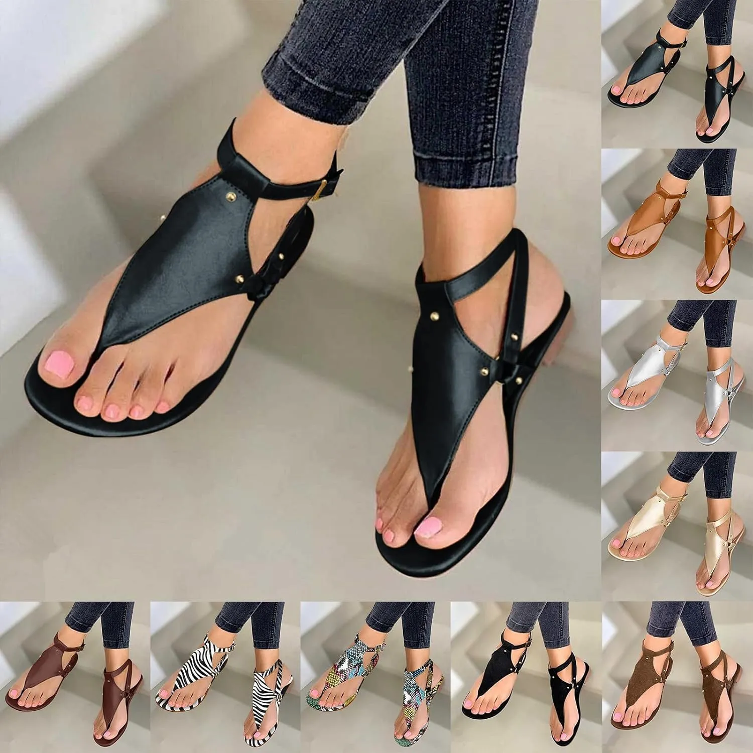 Comfortable Slip on Slide Sandals for Women Summer Comfortable Summer Dress Shoes Elegant Sandals for Women