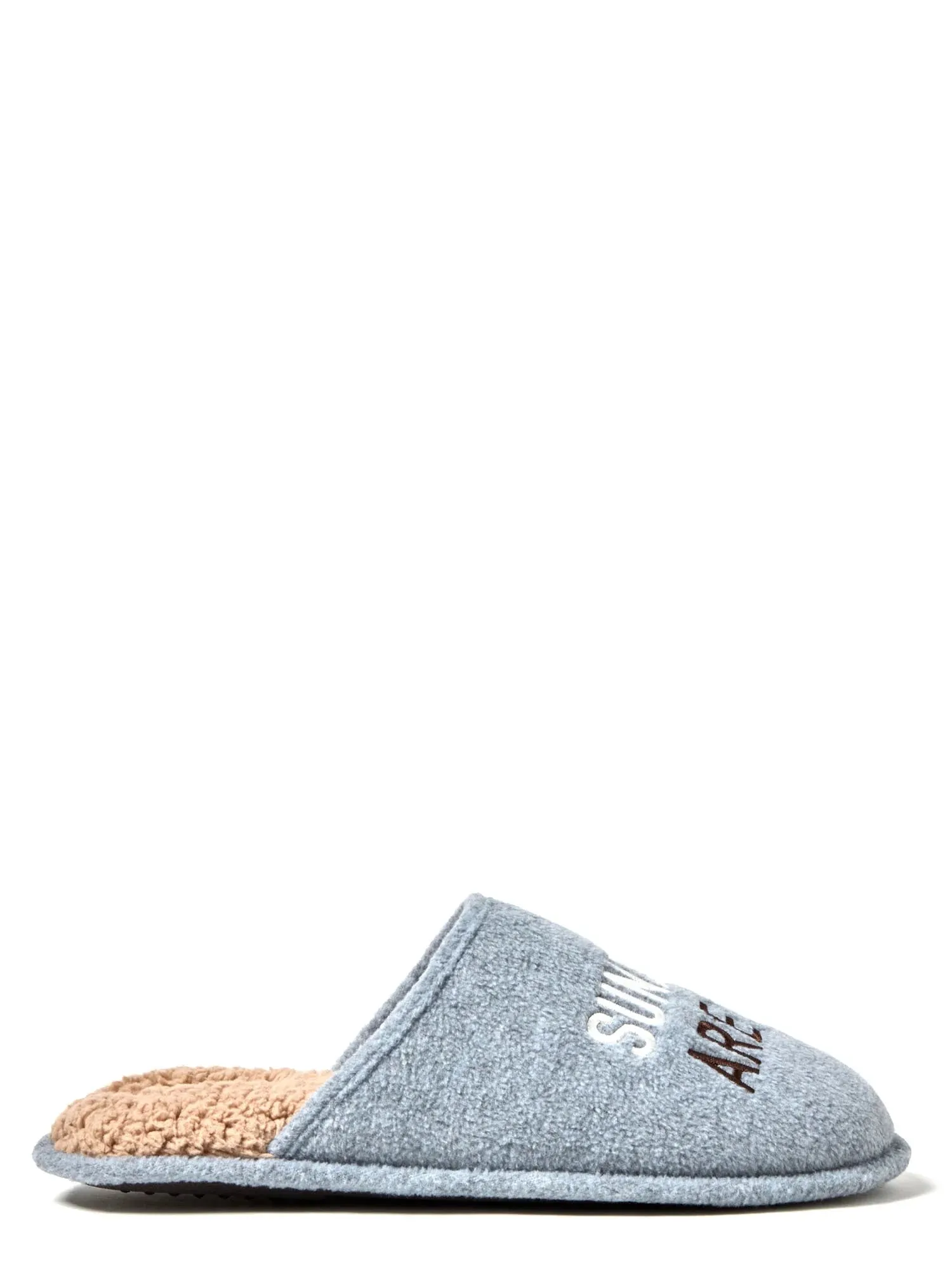 Dearfoams Cozy Comfort Men's Sunday Football Scuff Slippers
