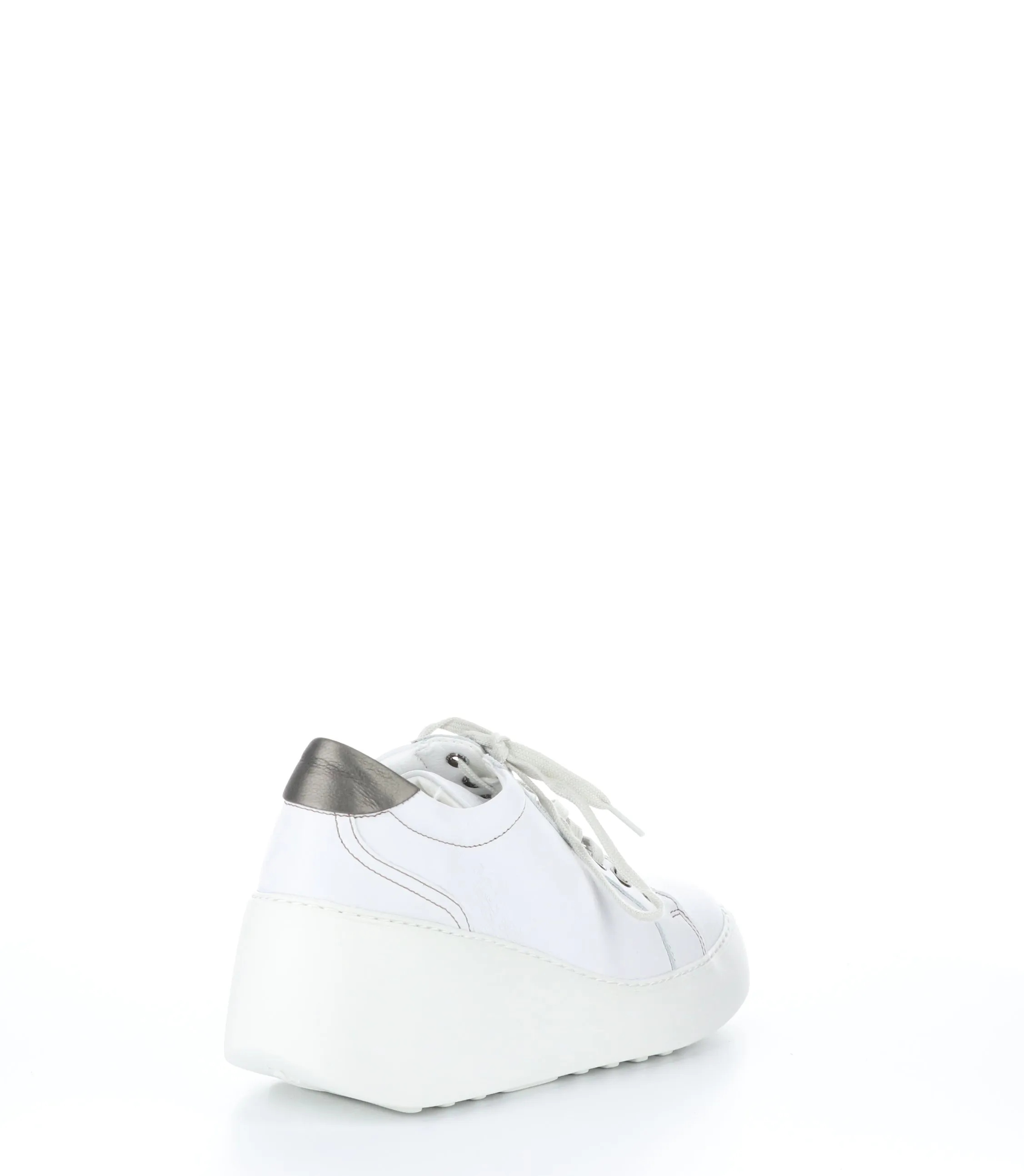 DILE450FLY Brito  White Lace-up Trainers|DILE450FLY Baskets �� Lacets in Blanc