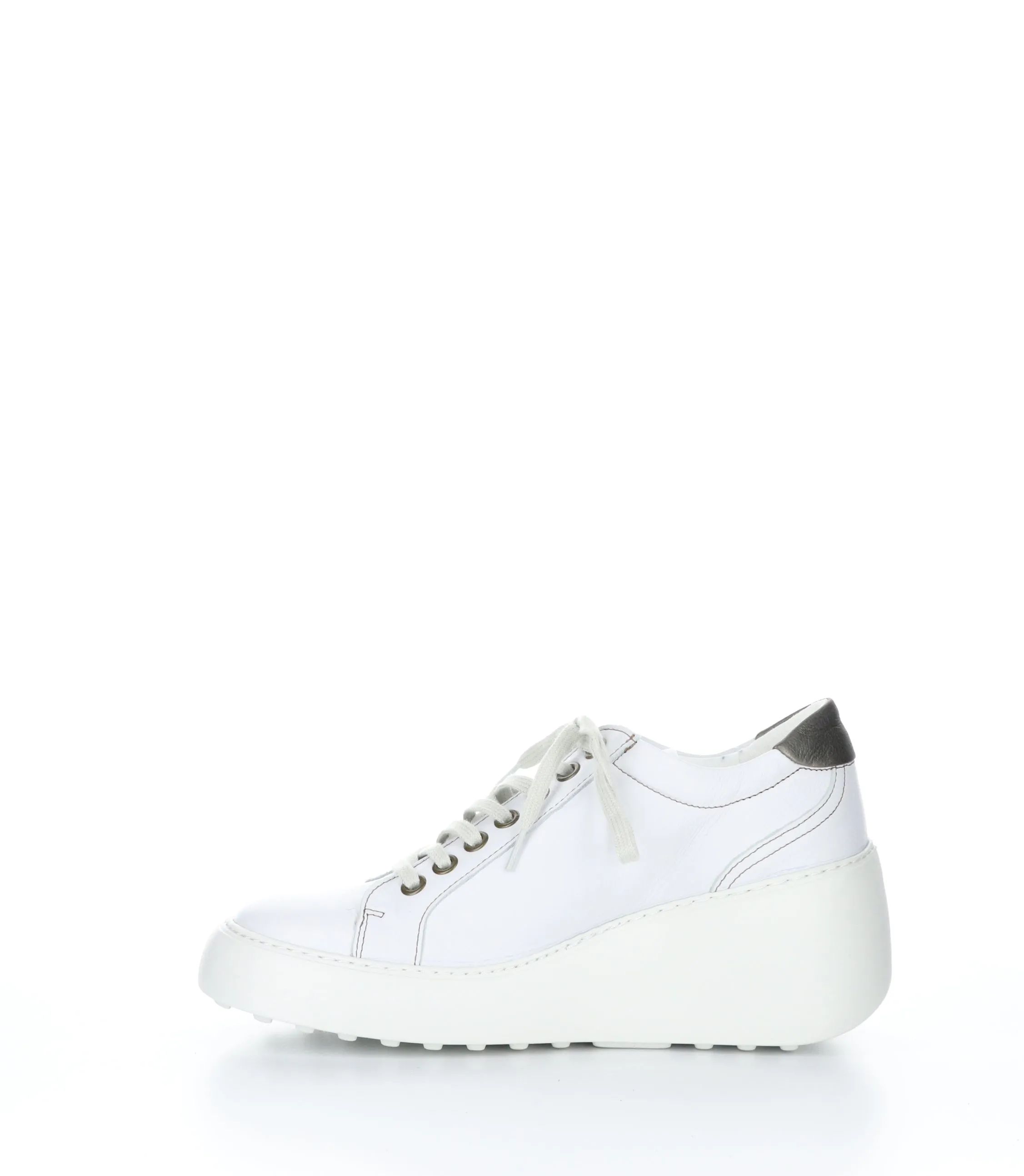 DILE450FLY Brito  White Lace-up Trainers|DILE450FLY Baskets �� Lacets in Blanc