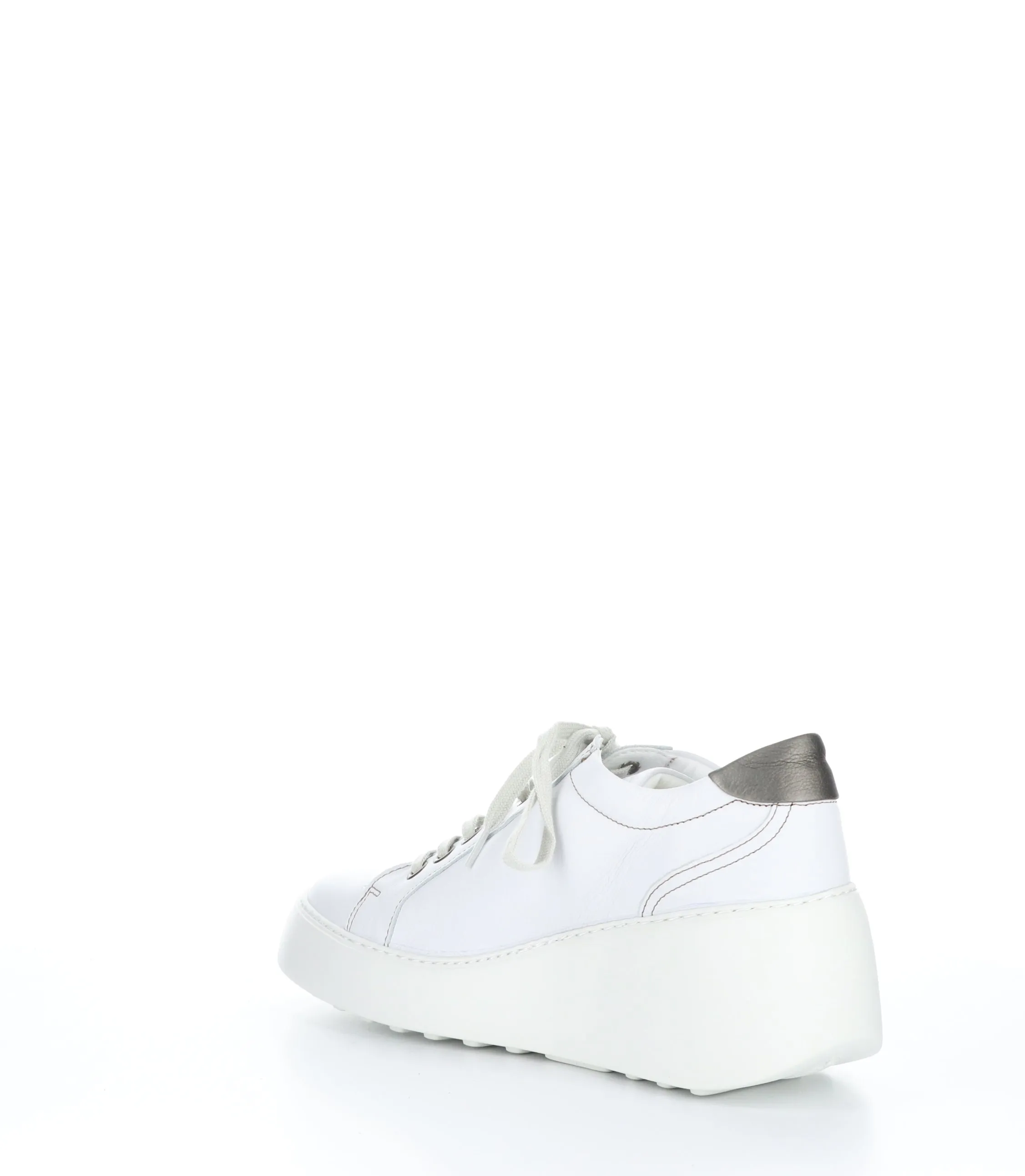DILE450FLY Brito  White Lace-up Trainers|DILE450FLY Baskets �� Lacets in Blanc