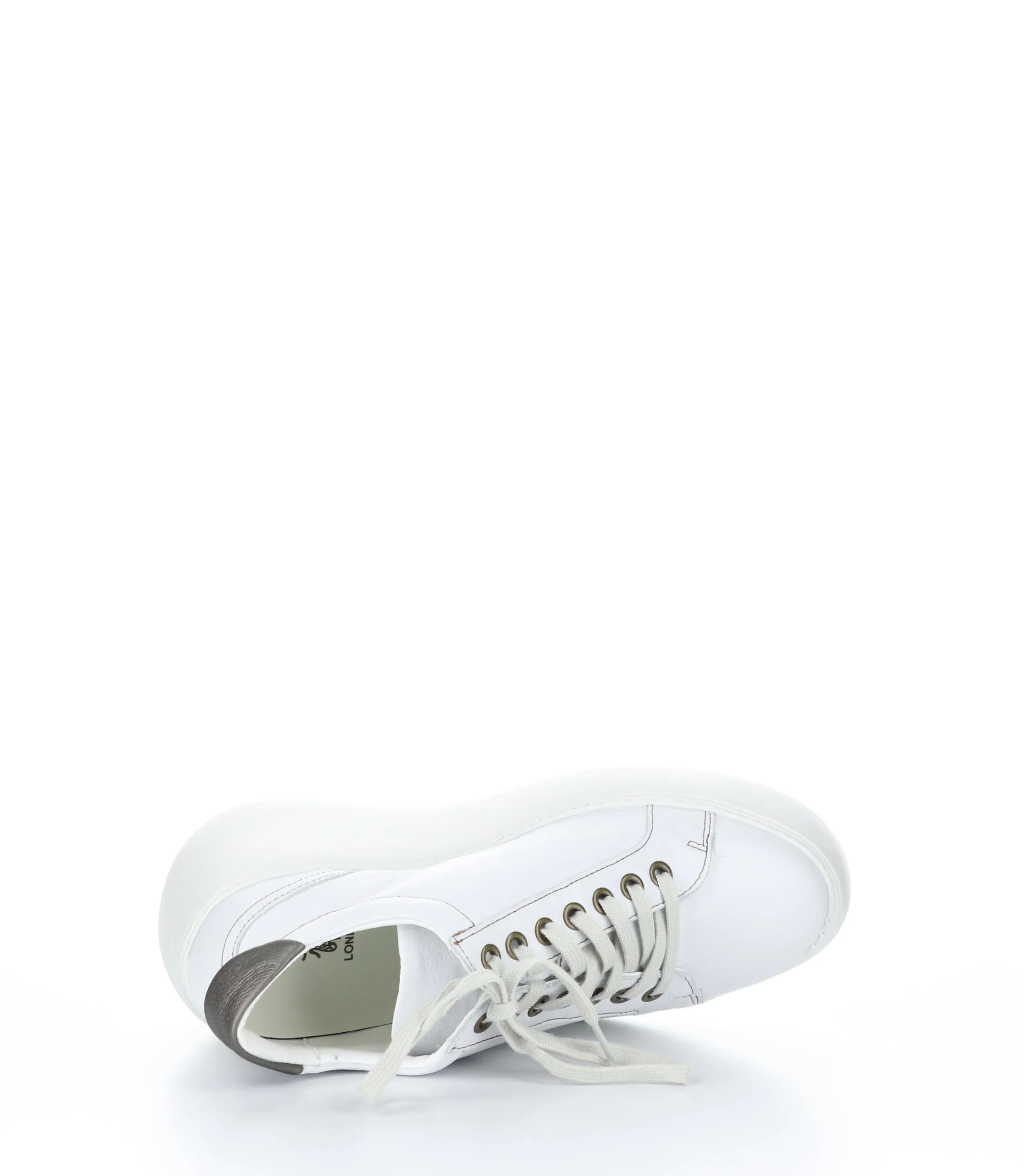 DILE450FLY Brito  White Lace-up Trainers|DILE450FLY Baskets �� Lacets in Blanc