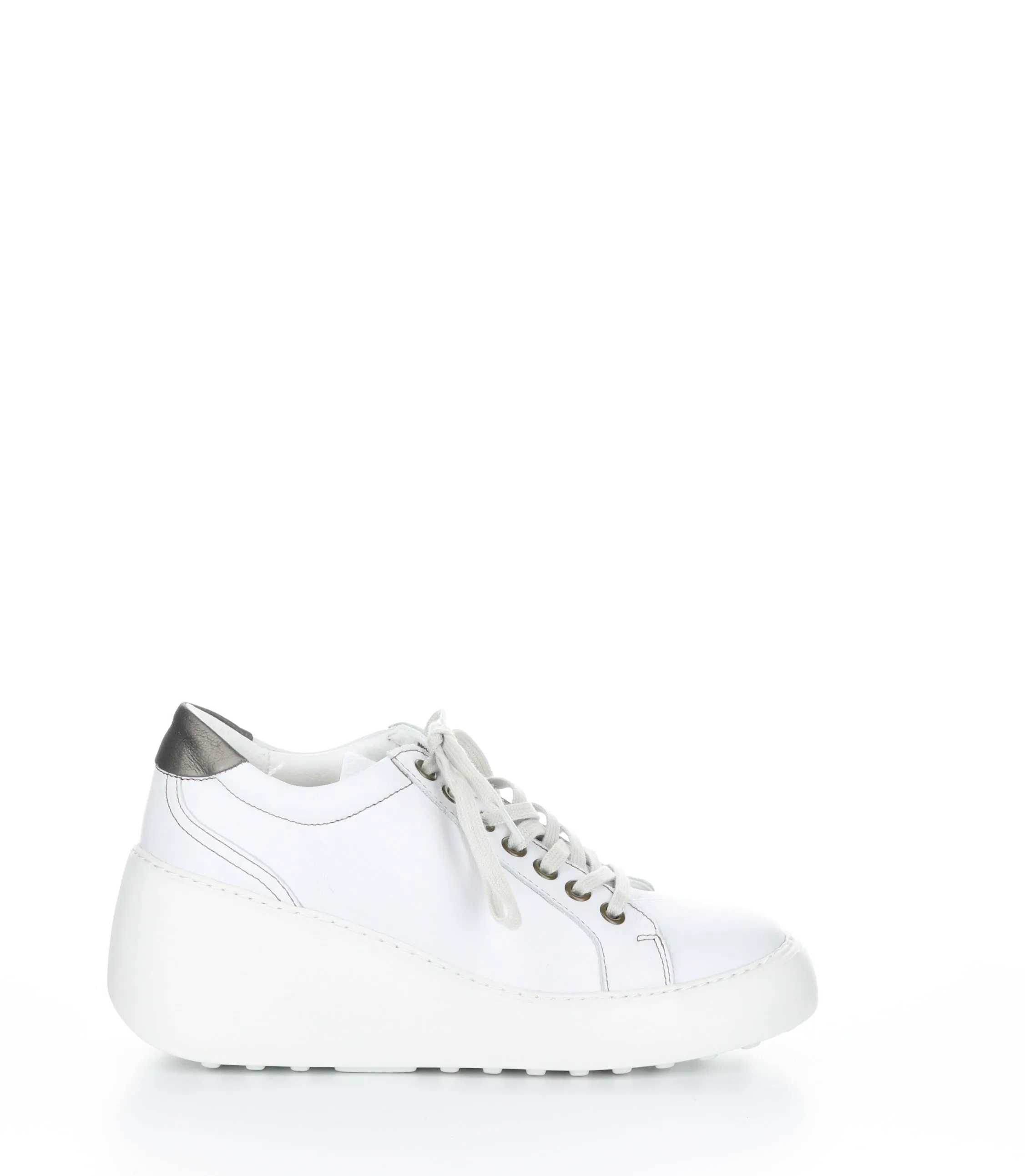 DILE450FLY Brito  White Lace-up Trainers|DILE450FLY Baskets �� Lacets in Blanc