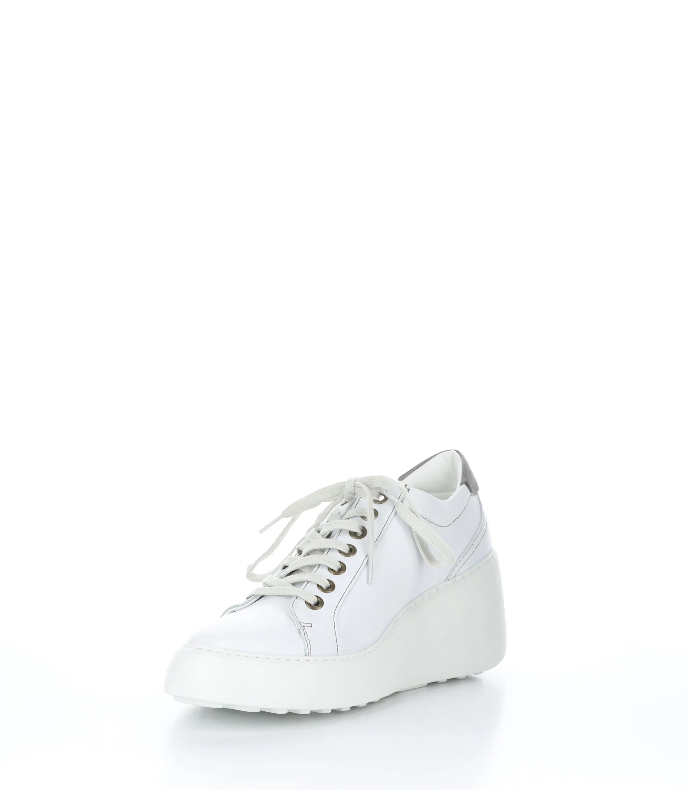 DILE450FLY Brito  White Lace-up Trainers|DILE450FLY Baskets �� Lacets in Blanc