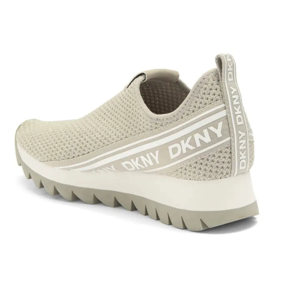 DKNY Alani Lace Up Sneaker Women - BEG