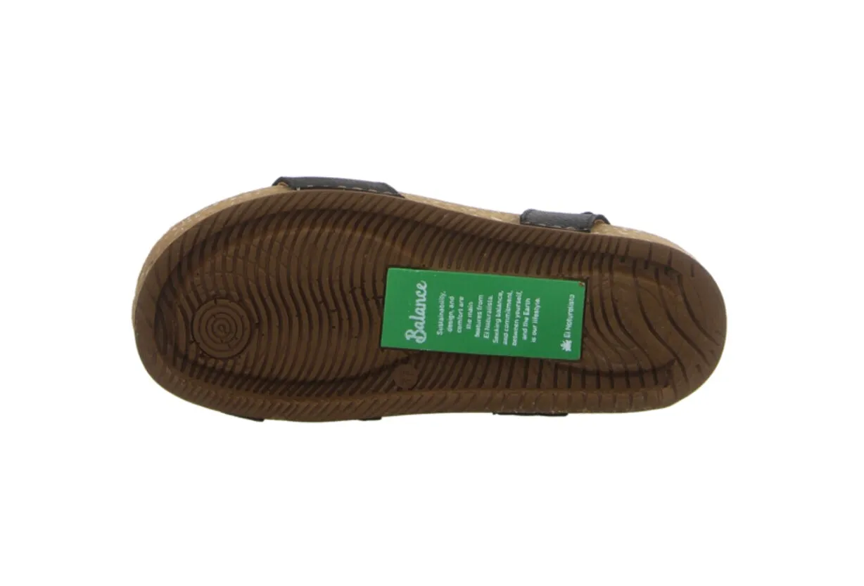 El Naturalista 5790 Black Balance Pleasant Sandals Made In Spain