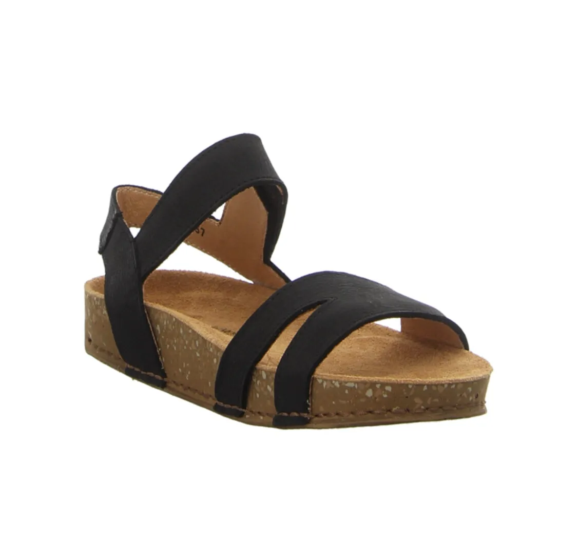 El Naturalista 5790 Black Balance Pleasant Sandals Made In Spain