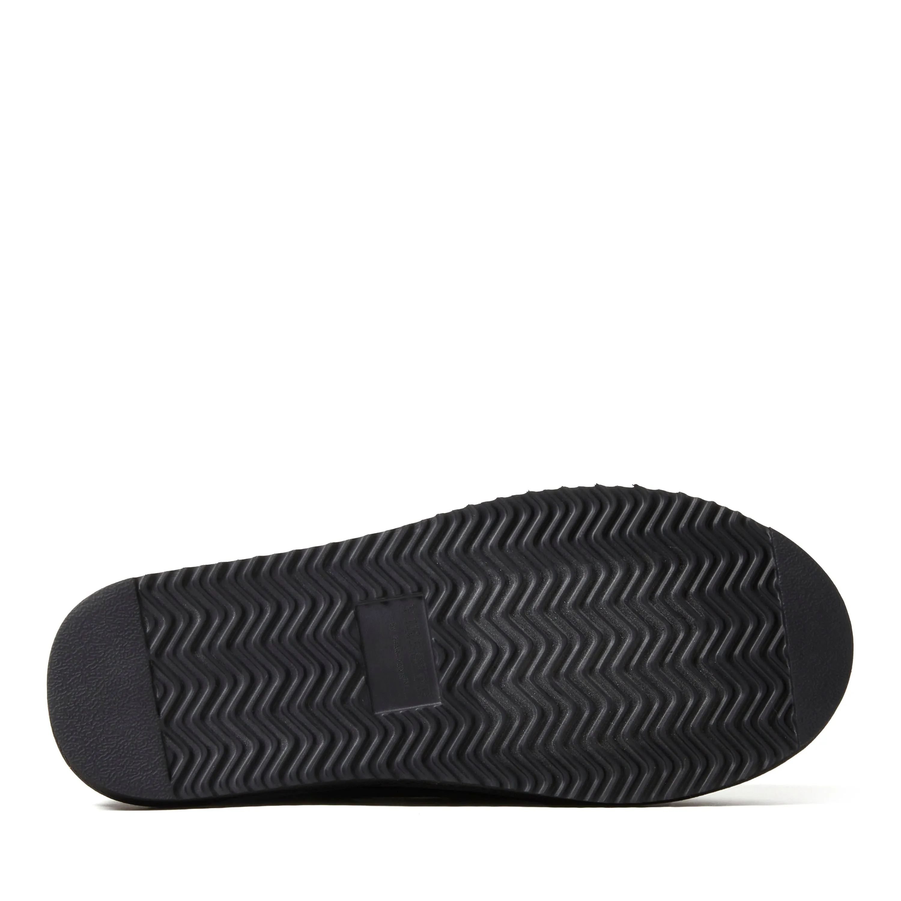 Fireside by Dearfoams Men's Grafton Quilted Genuine Shearling Clog Slipper