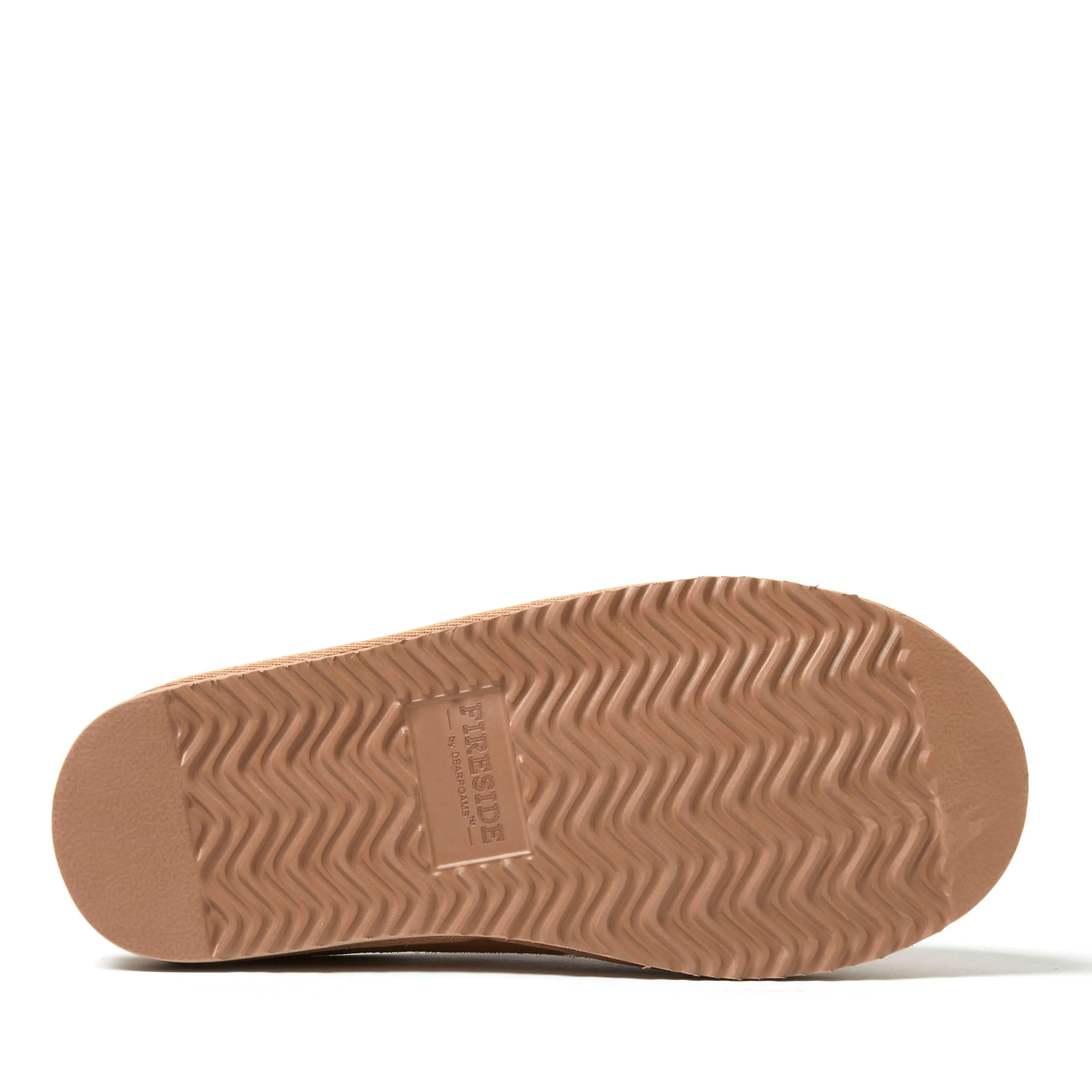 Fireside By Dearfoams Women's Greta Genuine Shearling Clog Slipper