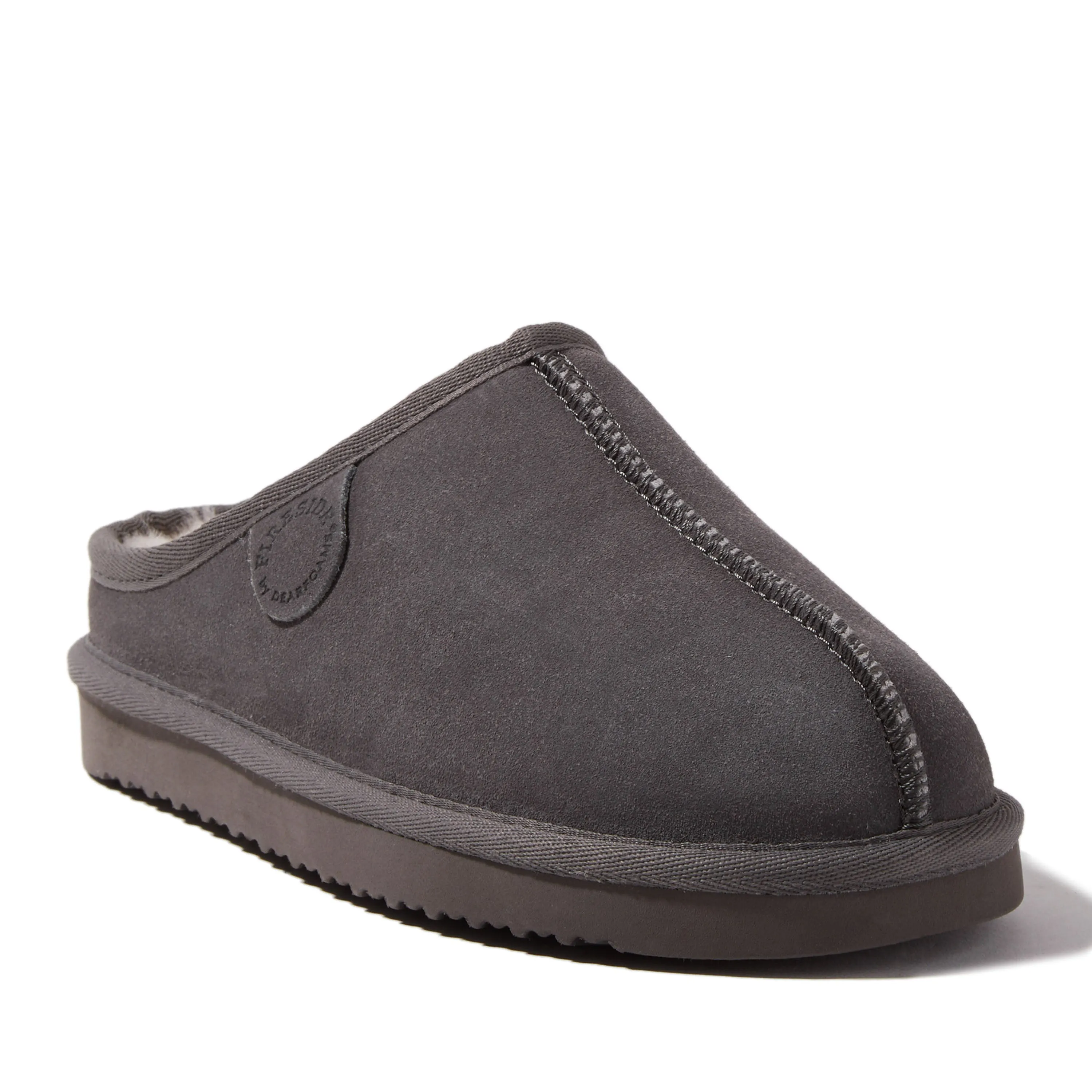 Fireside By Dearfoams Women's Greta Genuine Shearling Clog Slipper