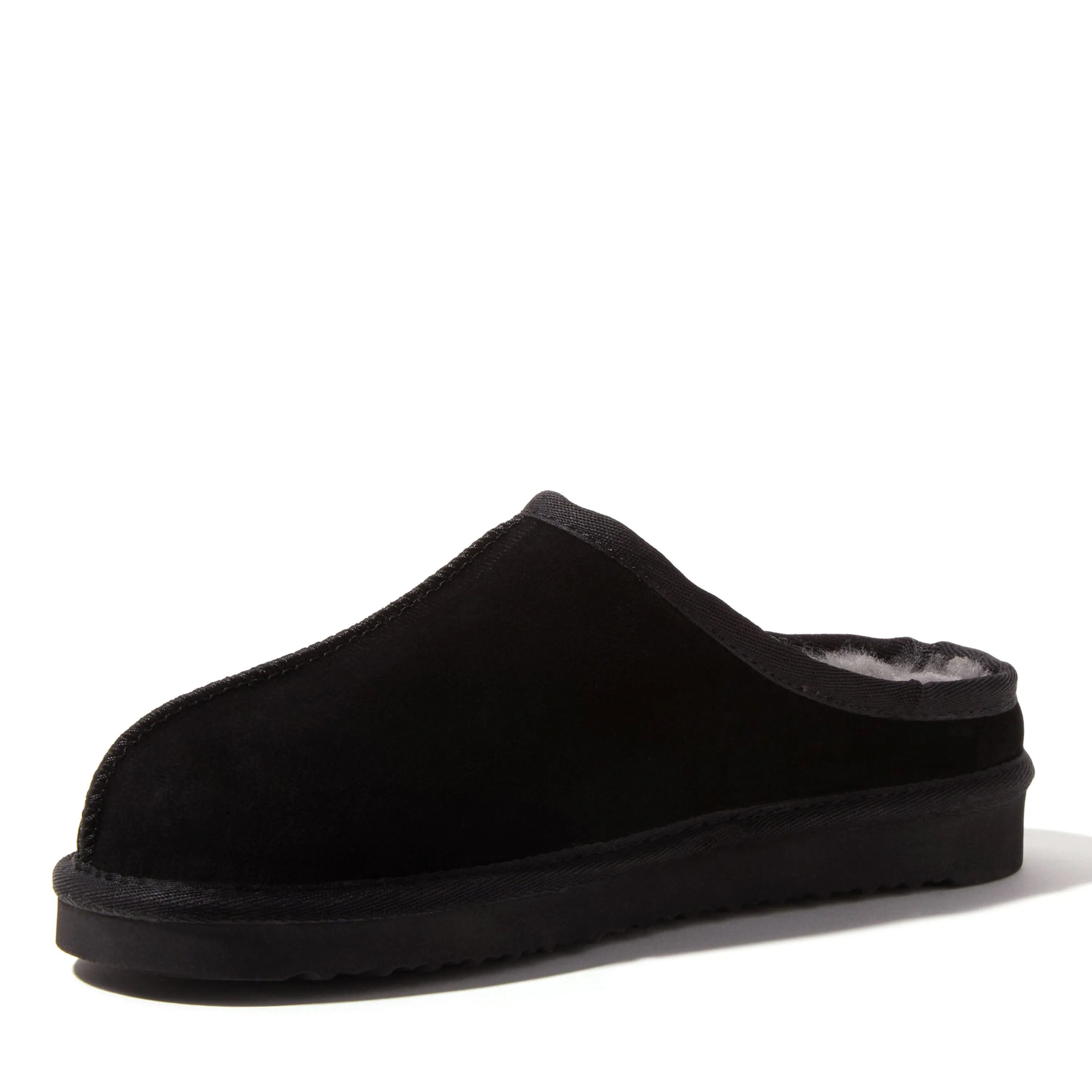 Fireside By Dearfoams Women's Greta Genuine Shearling Clog Slipper