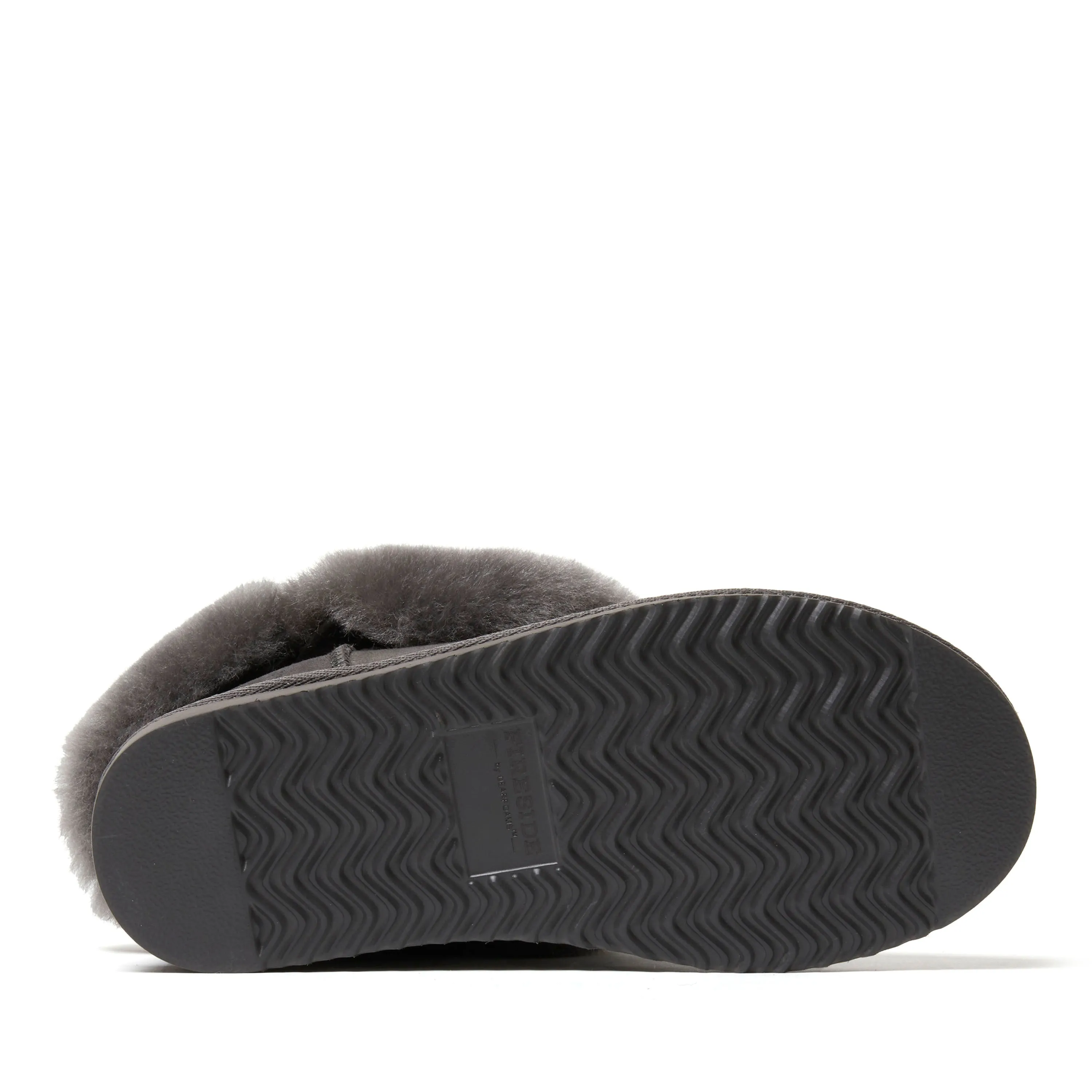 Fireside By Dearfoams Women's Perth Genuine Shearling Foldover Boot