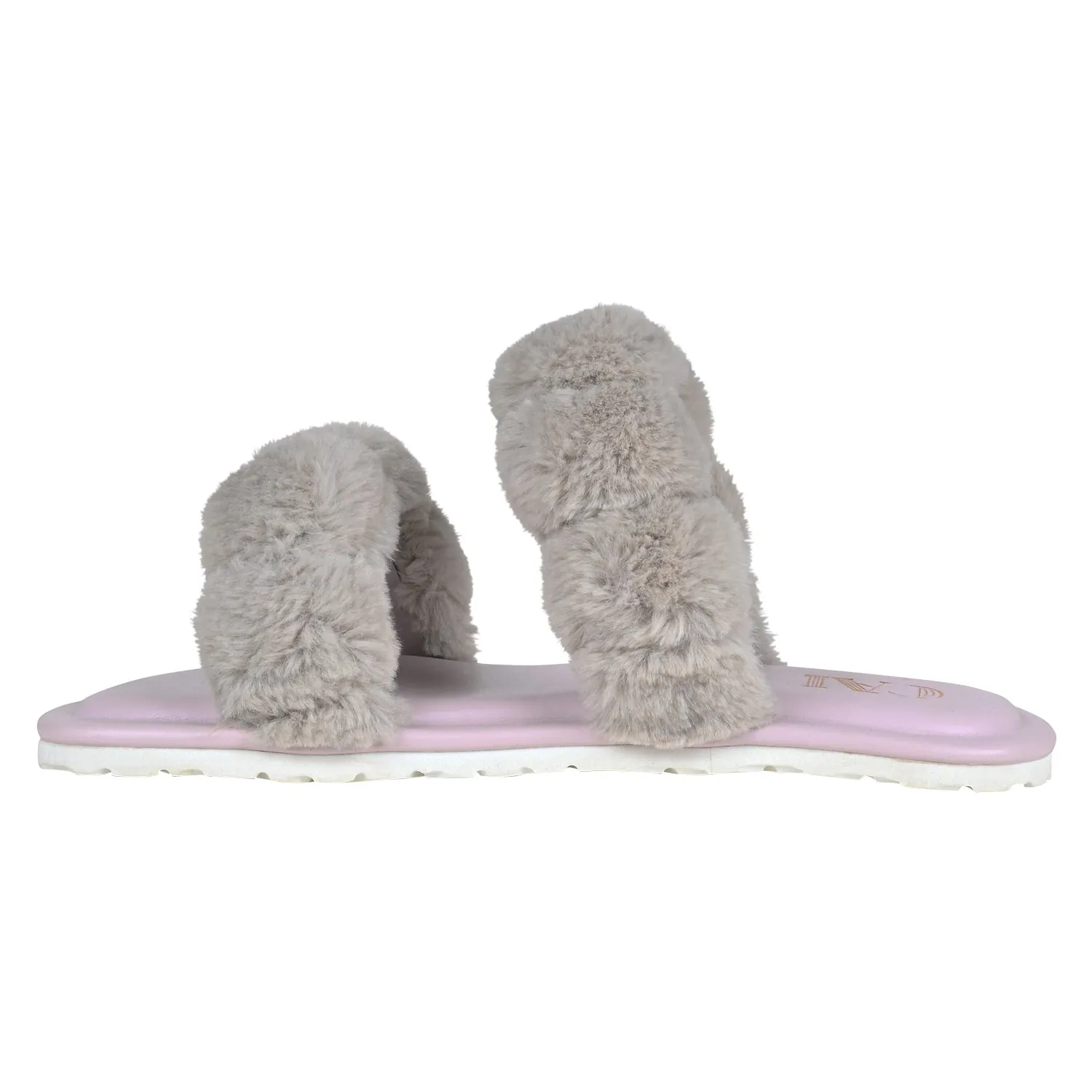 Fluff me Fur Flats
