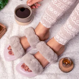 Fluff me Fur Flats