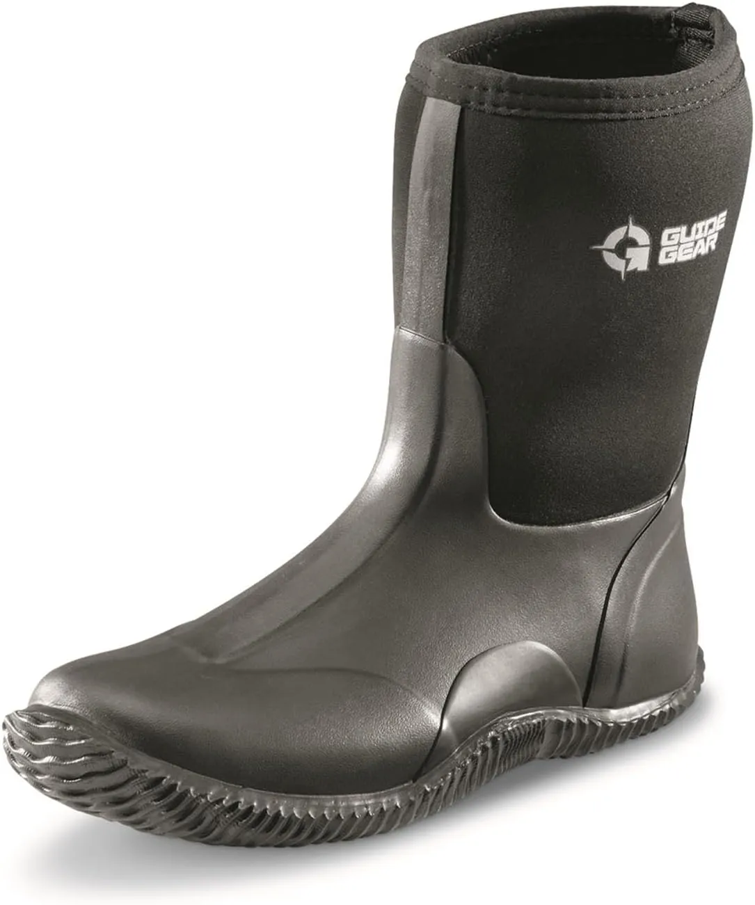 Guide Gear Womens Waterproof Rubber Boots Mid Bogger Rainboots, Garden, Mud, Farm, Fishing Shoes