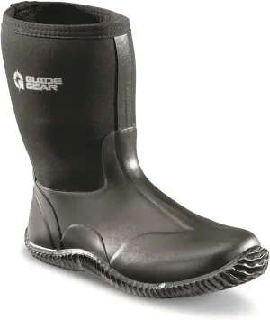 Guide Gear Womens Waterproof Rubber Boots Mid Bogger Rainboots, Garden, Mud, Farm, Fishing Shoes