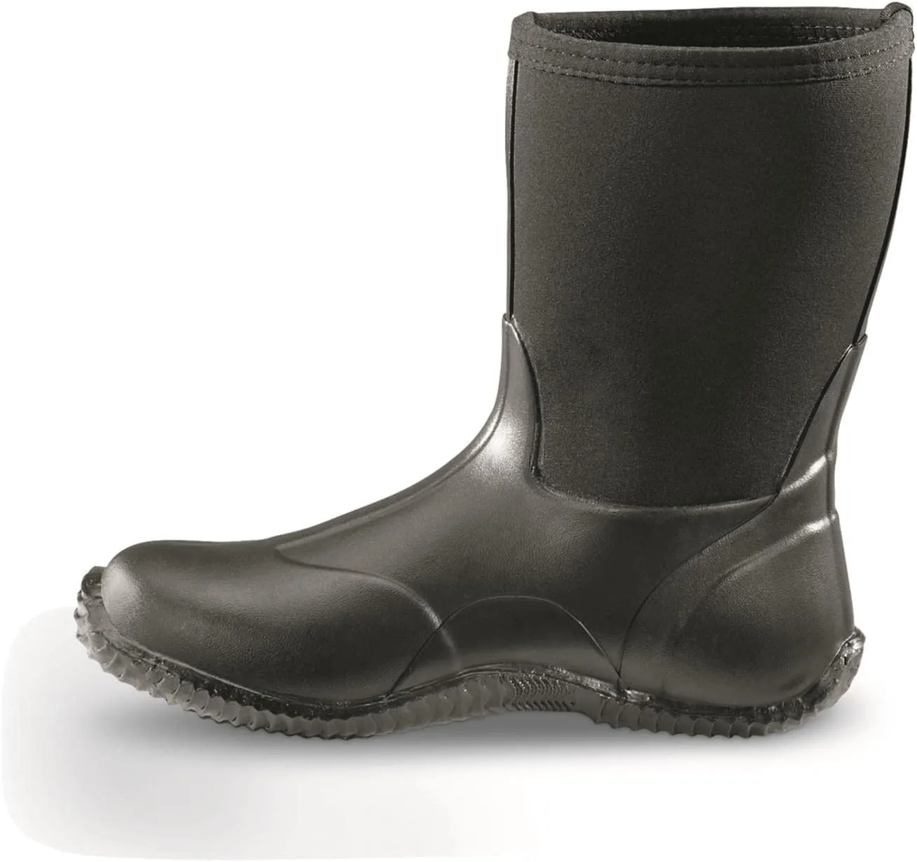 Guide Gear Womens Waterproof Rubber Boots Mid Bogger Rainboots, Garden, Mud, Farm, Fishing Shoes
