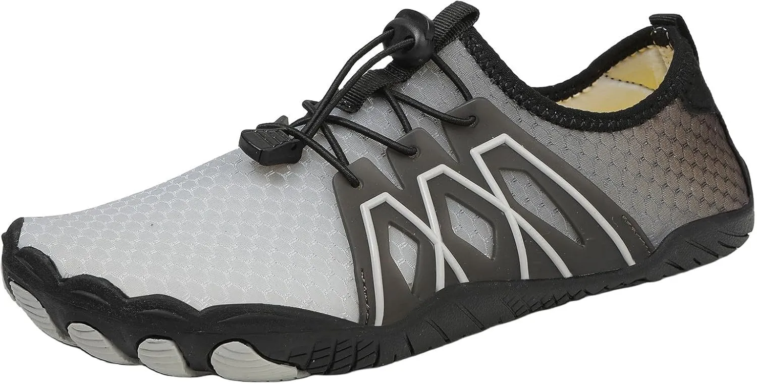 Hiking Footwear Barefoot Womens Mens, Grounded Barefoot Shoes, Hike Barefoot Shoes, Pro Barefoot Shoes with Wide Toe Box, Healthy & Non-Slip Barefoot Shoes, Quick Dry Zero Drop Trail Running Shoes
