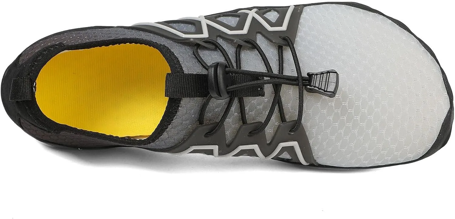 Hiking Footwear Barefoot Womens Mens, Grounded Barefoot Shoes, Hike Barefoot Shoes, Pro Barefoot Shoes with Wide Toe Box, Healthy & Non-Slip Barefoot Shoes, Quick Dry Zero Drop Trail Running Shoes