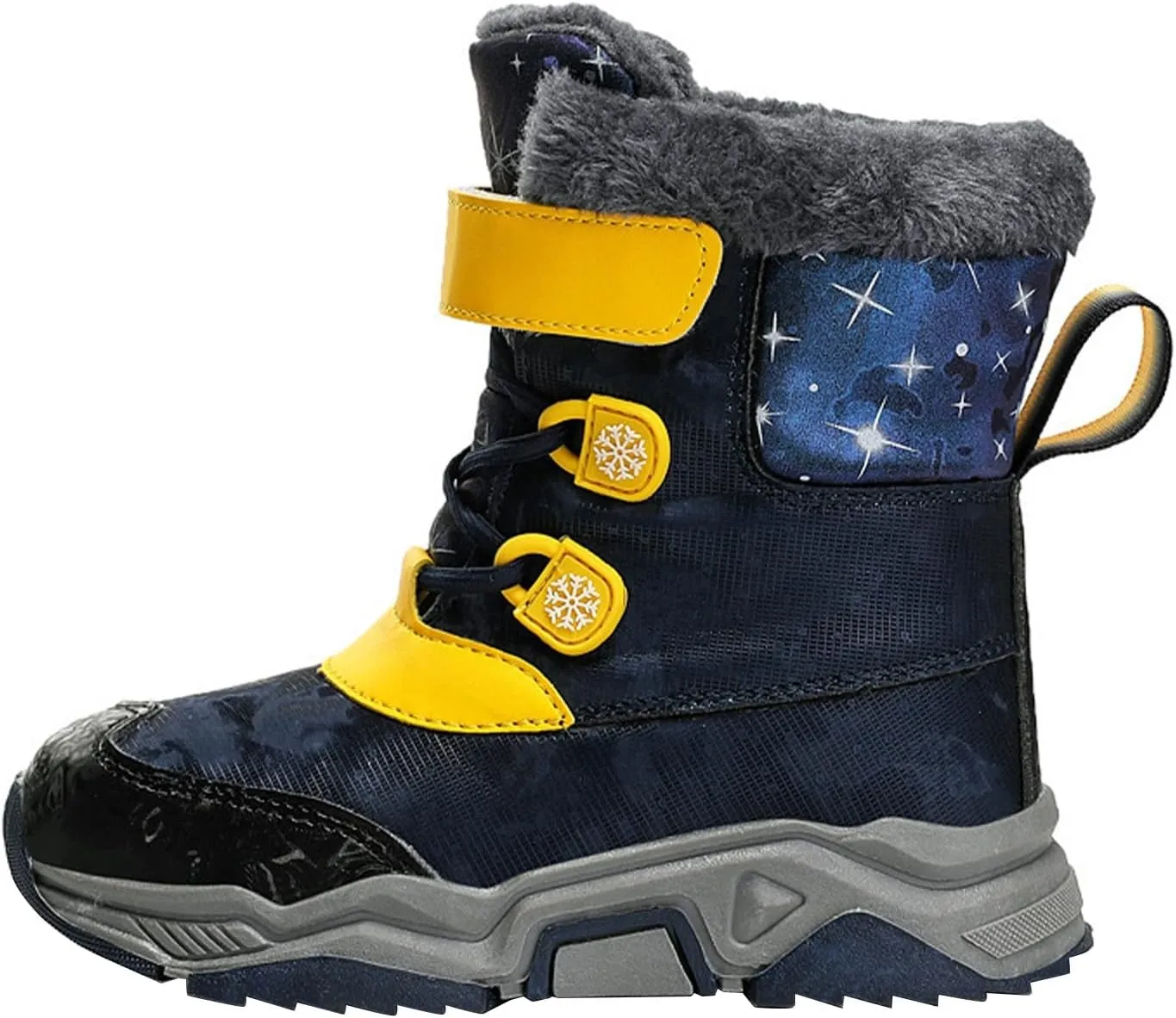 Kids Snow Boots Boys Girls Winter Warm Water-Proof Outdoor Slip esistant Cold Weather Comfortable Shoes Unisex