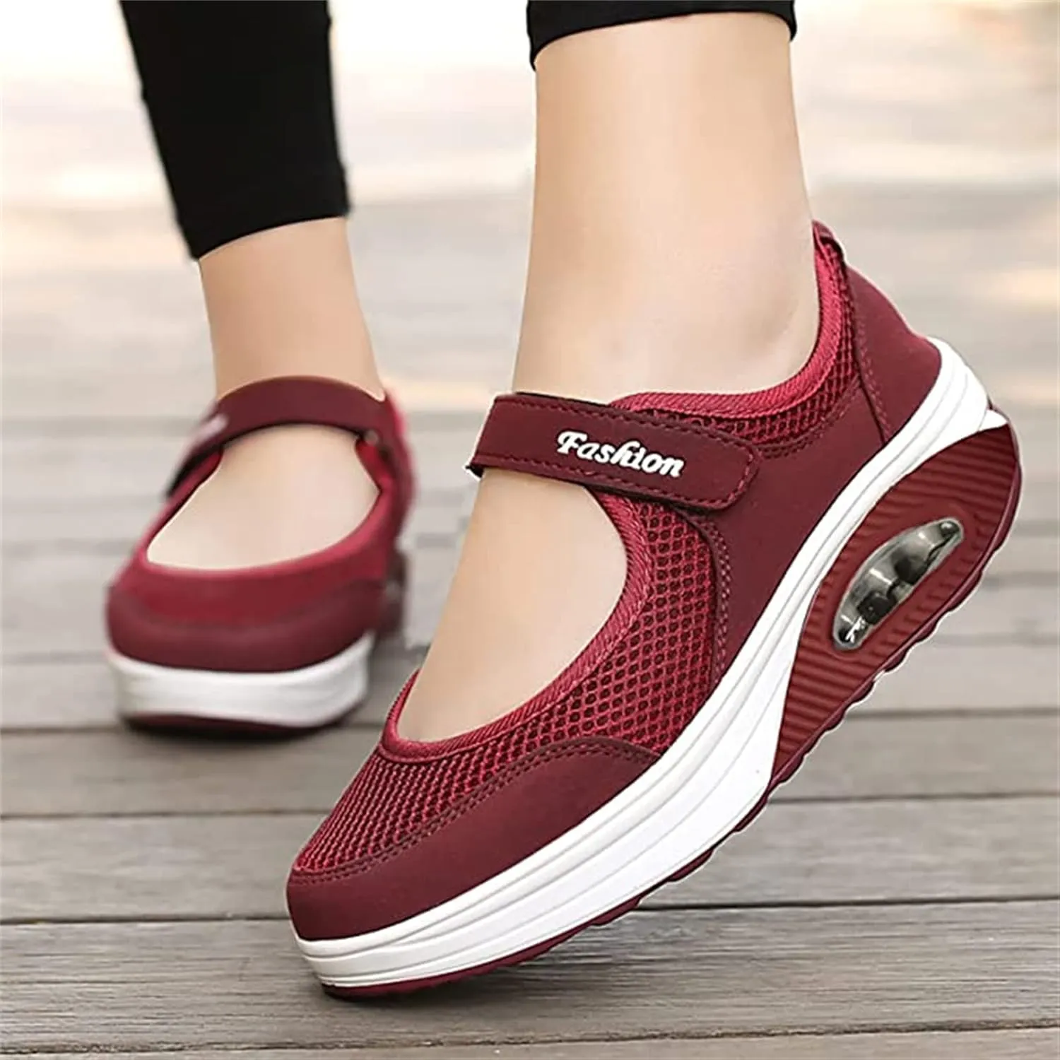 Ladmiple Sneakers For Women Comfortable Shoes Slip On Platform Shoes Fashion Dressy Casual Summer Walking Flats Loafers
