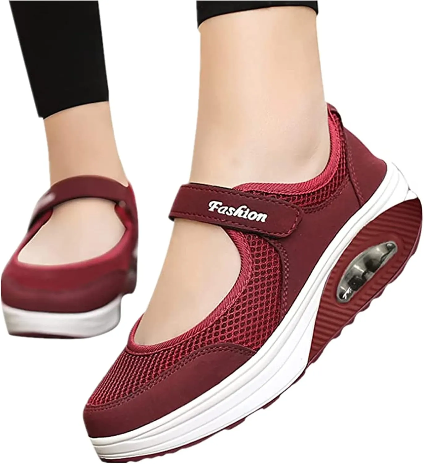 Ladmiple Sneakers For Women Comfortable Shoes Slip On Platform Shoes Fashion Dressy Casual Summer Walking Flats Loafers