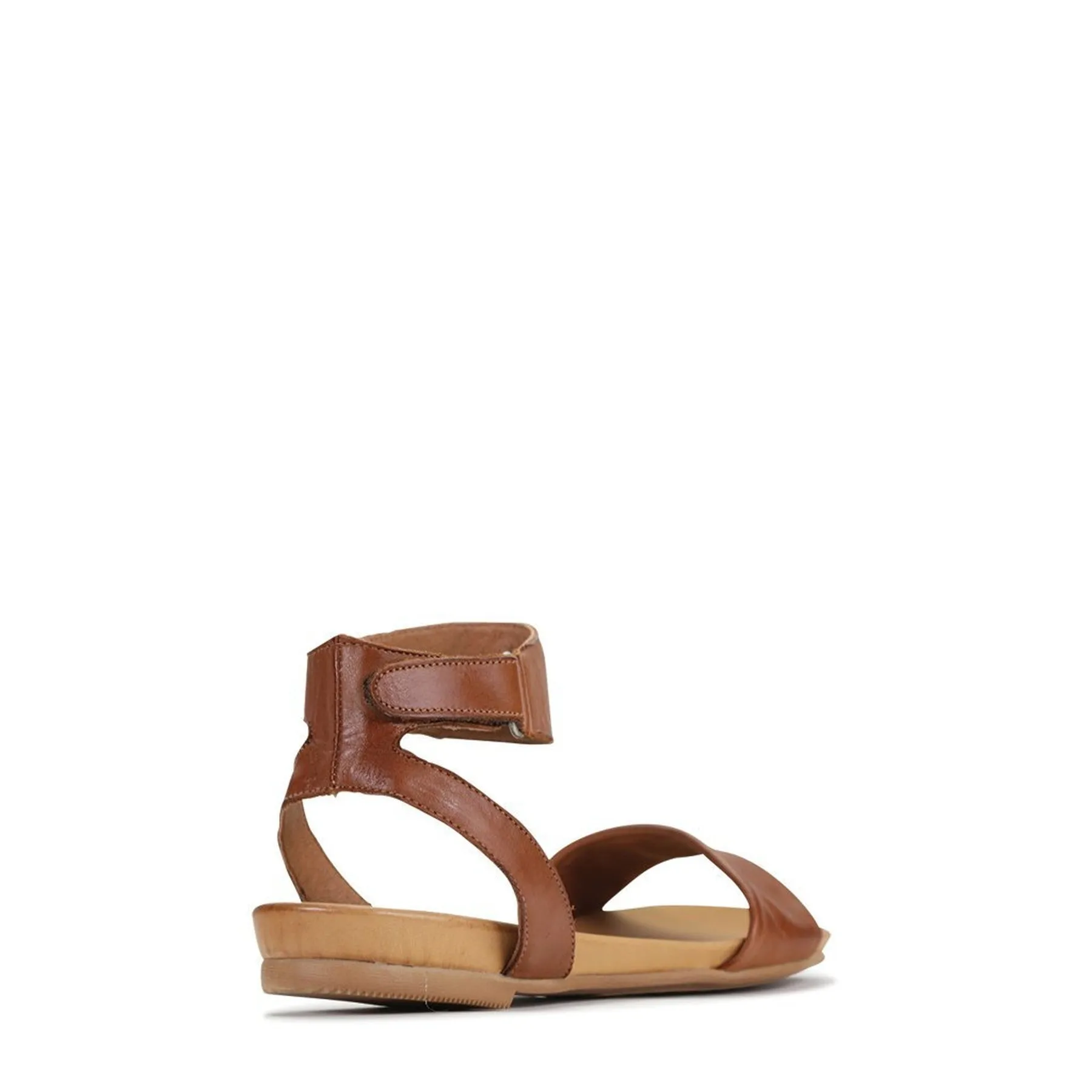 LAUREN ANKLE STRAP SANDALS LEATHER
