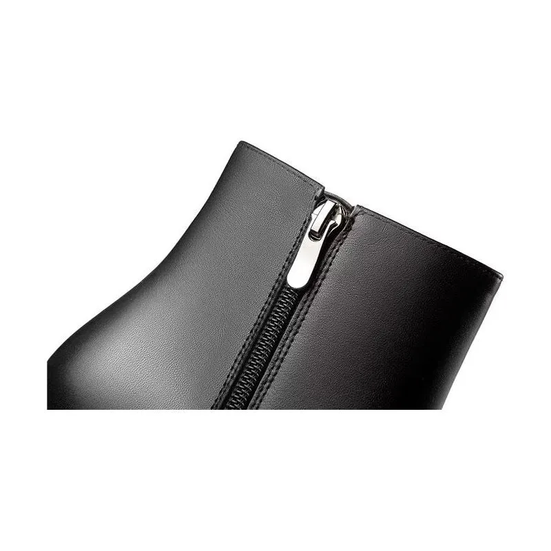 LavishLux Chic Pointed Toe High Heeled Boots