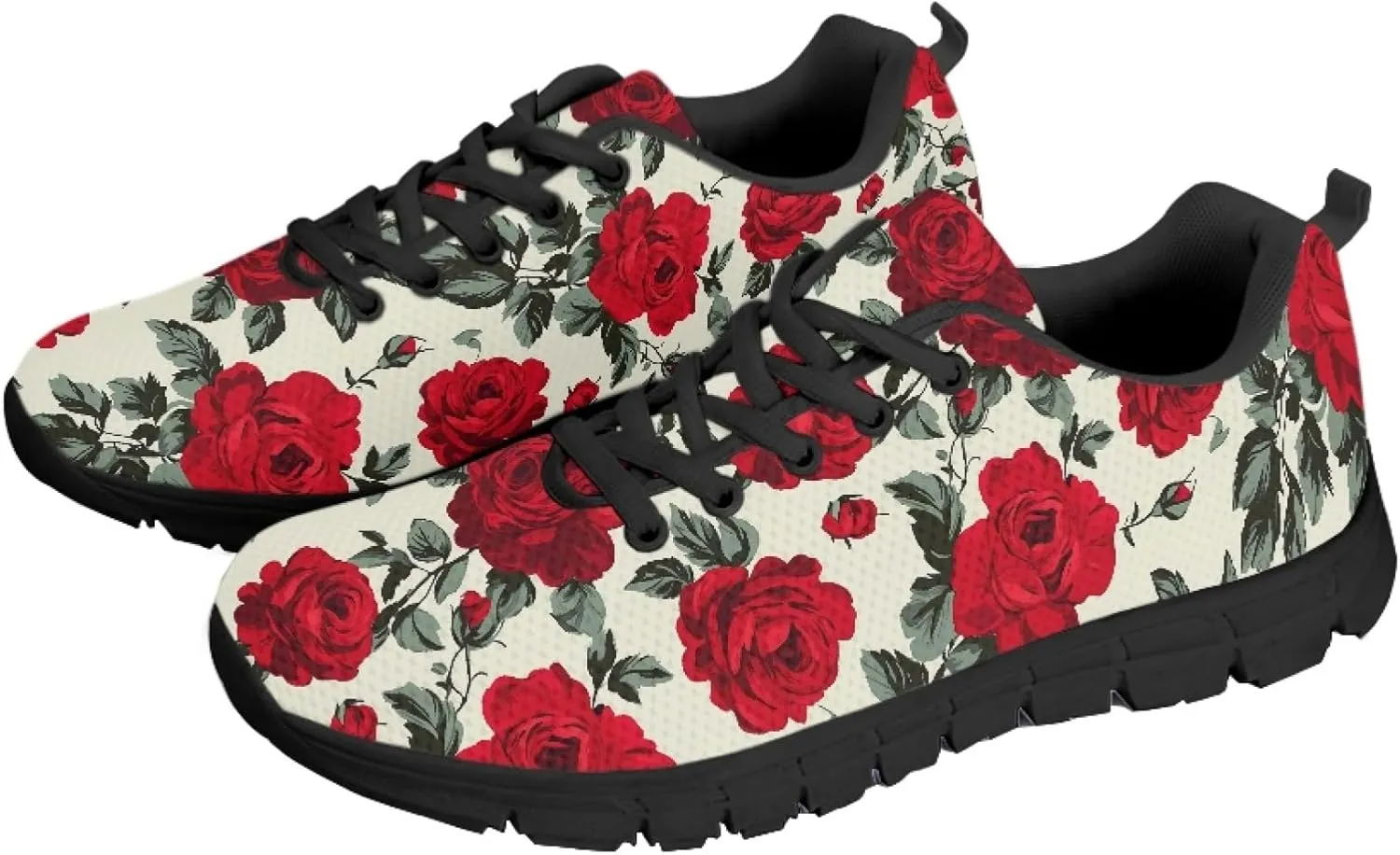 Lightweight Sports Shoes Adults Teens Trainer Running Travel Womens Sneaker Walking Low Heel Lace Up Sneakers