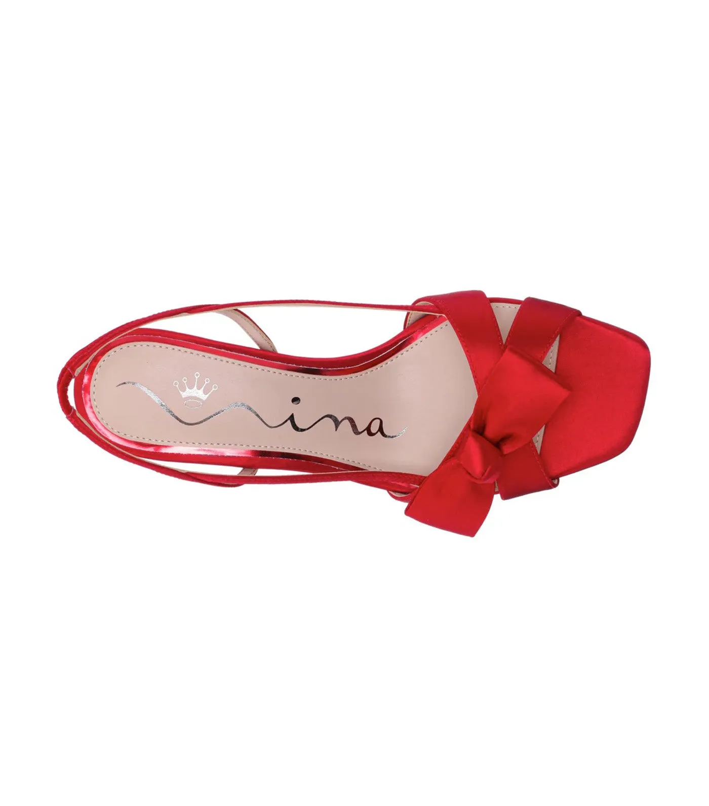 Lizette Strappy Sandals Red