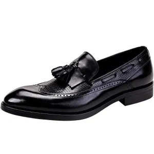 Men Tassel Boat Shoes Oxford