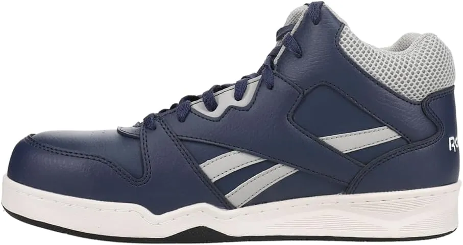 Men's Rb4133 Bb4500 Safety High Top Composite Toe Work Sneaker Navy and Grey Industrial & Construction Boot