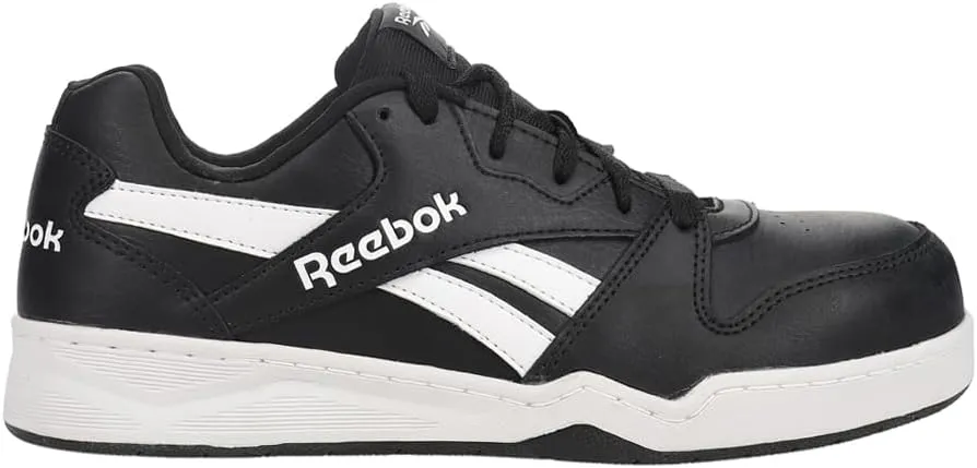 Men's Rb4162 Bb4500 Safety Composite Toe Low Cut Work Sneaker Black and White